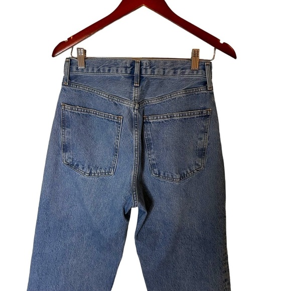 AGOLDE Women's 90's Jeans- High Waisted Straight Leg Jeans- Size 25 - Picture 10 of 15